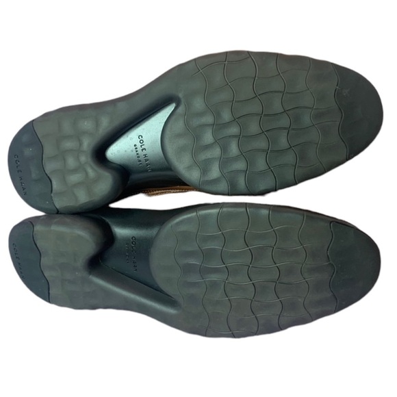 COLE HAAN 3.Zerogrand Wingtip Oxford Leather British Tan Men's Shoes Size 12M - Picture 15 of 16